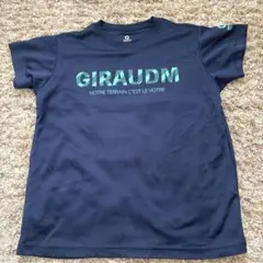 GIRAUDM ジローム 半袖 Tシャツ スポーツウェア ネイビー