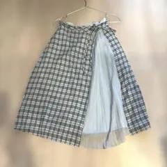 BLUE LABEL CRESTBRIDGE チェック柄フレアスカート 春夏のサムネイル