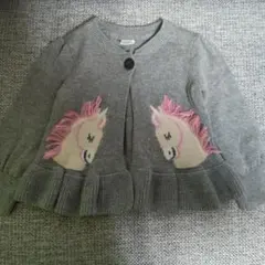 baby GAP ユニコーン刺繍カーディガン 2歳（90cm）