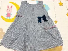 RAG MART ストライプ ノースリーブワンピース 95のサムネイル