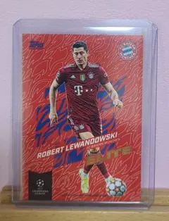 ロベルト レヴァンドフスキ Topps オレンジ 25枚限定 激レア ロベルト レヴァンドフスキ Topps オレンジ 25枚限定 激レア