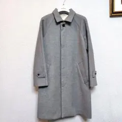 グレー チェスターコート