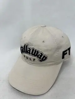 【Callaway】ベージュ キャップ FTX ゴルフ