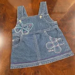 OshKosh B'gosh デニムジャンバースカート 60cmのサムネイル