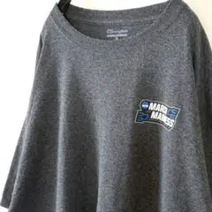 チャンピオン NCAA マーチ マドネス Tシャツ XL グレー 灰色 古着
