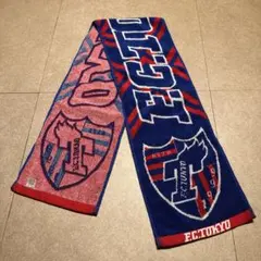 Fctokyo Fc東京　タオル　応援　サッカー　青　赤