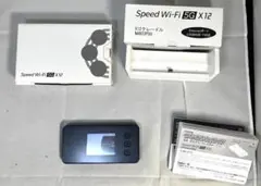 【美品】Speed Wi-Fi 5GX12 モバイルルーター　／　クレードル 2025年最新】speed wifi 5g x12 クレードルの人気アイテム - メルカリ