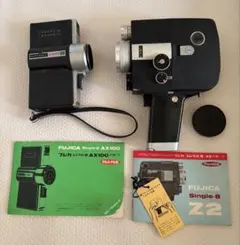 정크품 FUJICA AX100 Z2 8mm 필름 카메라 2대
