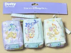 スプリングインブルーム　ダッフィー　ポーチセット　シェリーメイ　ステラルー