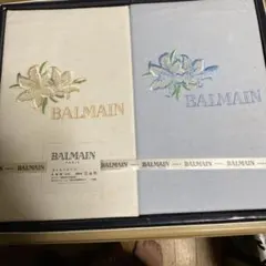 BALMAIN コットンシーツ 140cm×240cm