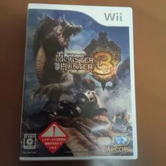 Wii モンスターハンター3 トライ 「動作未確認」