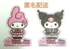 渋谷109マイメロクロミステッカー2個セットMy Melody & Kuromi