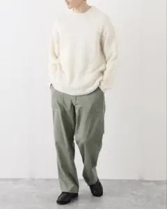 【極美品】CIOTA シオタ ベイカーパンツ サイズ5 ヘリンボーンのサムネイル