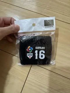 ドジャース大谷翔平 16 SAMURAI JAPAN リストバンド - メルカリ
