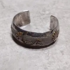 NAVAJO Charlie John 12KGF ココペリワイドバングルのサムネイル