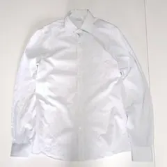 C772 ブルックスブラザーズ　長袖シャツ　水色　ストライプ柄 S