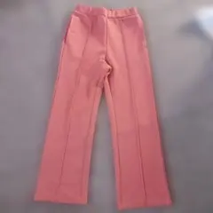 ブランシェス　130cm　ロングパンツ　オレンジ系　センタープレス