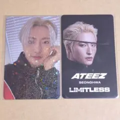 ソンファ ATEEZ limitless HMV 特典 ホログラム トレカ