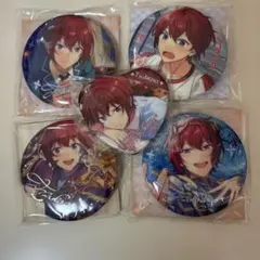 あんスタ　中国限定　缶バッジ　朱桜司