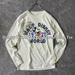【公式】DISNEY WORLD Mickey Mouse ロングTシャツ L