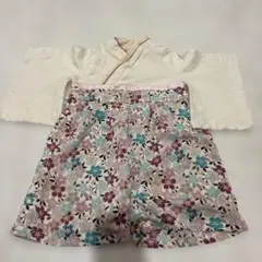 スウィートマミー　袴ロンパース　着物　お食い初め　ひな祭り　90