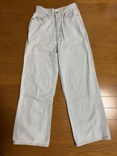 WEGO ライトブルー ストレートデニム