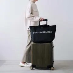 《完売》DEAN&DELUCAトラベルバッグ 再生ナイロンブラック　トートバッグ