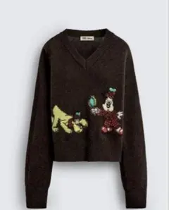 2026年最新】zara ミッキー ニットの人気アイテム - メルカリ