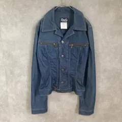 D&G ドルチェ＆ガッバーナ　デニムジャケット　イタリア製　XS レディース