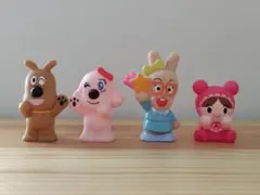 アンパンマン　食玩　指人形　4個セット