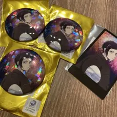 文豪ストレイドッグス コラボカフェ本舗 缶バッジ 芥川龍之介 20点