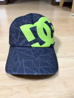 DC キャップ ブラック ネオングリーン