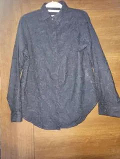 ANTIQUA　刺繍ブラウス　ブラックのサムネイル