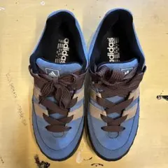 adidas アディマティック　ブルー ブラウン 28.0 中古