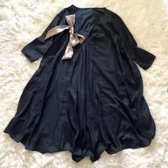 ADIEU TRISTESSE アデュートリステス リボン付き ワンピース