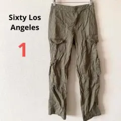 美品⭐️ Sixty Los Angeles【1】カーゴパンツ オリーブグリーン