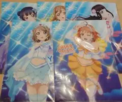 ラブライブ！サンシャイン！！ セガ キャンペーン クリアファイル 5点セット