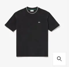 ラコステ　配色リブニットインディゴTシャツのサムネイル