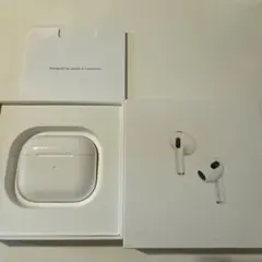 Apple AirPods （第3世代）ワイヤレスイヤホン ジャンク品 APPLE|AIRPODS第三世代(ジャンク)|HARDOFFオフモール（オフモ