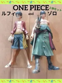 ワンピース フィギュア ルフィ ゾロ 2体セット - メルカリ