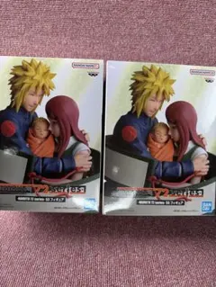 NARUTO 波風ミナト 渦巻クシナ ナルト フィギュア 2個セット