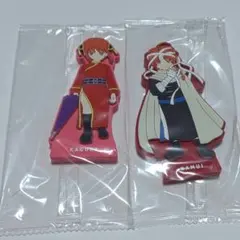 一番くじ 銀魂 銀魂展 H賞 ラバースタンド 神威 神楽 2個セット