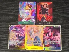 ナミ ペローナ ハンコック キャロット ロビン SR ドンパラレル レアパラレル