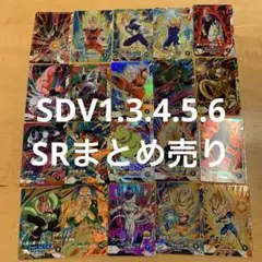 ドラゴンボールスーパーダイバーズ SDV1.3.4.5.6 SRまとめ売り