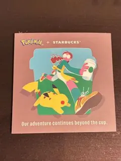 Pokémon + STARBUCKS ステッカー