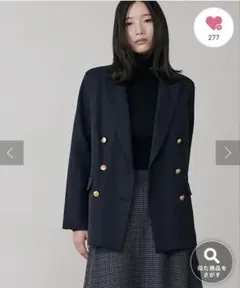 RALUTA 金釦テーラードジャケット