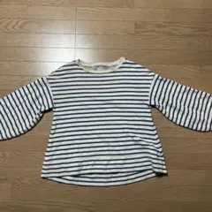KAPITAL キャピタル ボーダー スウェット トレーナー 裏起毛 サイズ1 