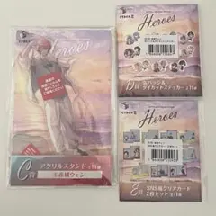 にじさんじ 赤城ウェン 海の家くじ アクリルスタンド 缶バッジ クリアカード