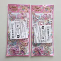 残り僅か！新品　ウォーターシール　平成　シャカシャカ　2点　くま　①