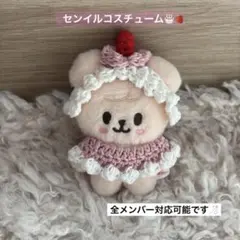 【再販】straykids skzoo 10cm ぬい服　ケーキ　パピーム